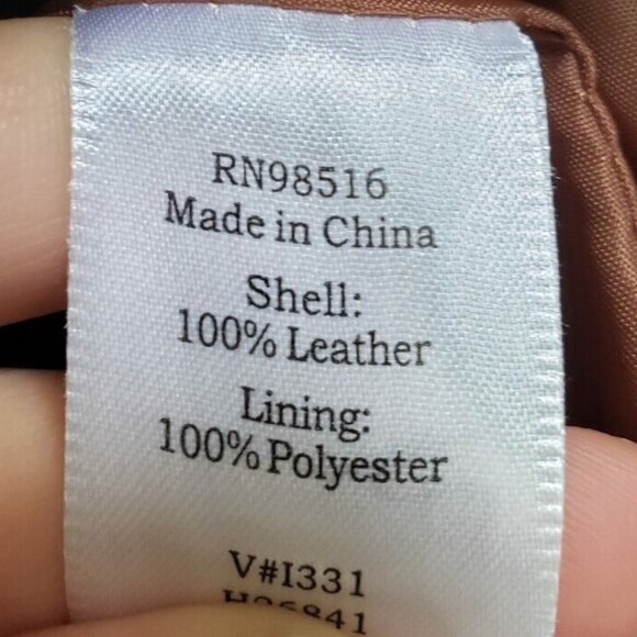 Coldwater Creek Womens L Suede 100% Leather Jacket Brown Snap Front Fall Winter - Picture 6 of 6